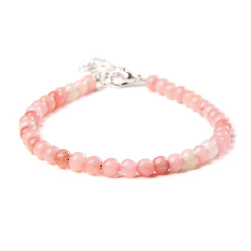 Bracelets En Pierre D'aigue-Marine Pour Hommes Et Femmes, Perles Rondes Blanches, Bracelets Lapis Laztransistors, Bracelet À Fermoir En Calcédoine, Bijoux À La Mode