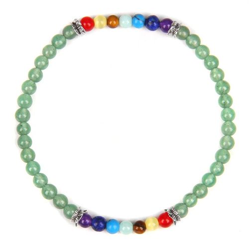 Bracelet En Pierre De Guérison Chakra Pour Femmes Et Hommes, 7 Chakra, Alab84, Onyx Noir, Hématite, Perle, Bijoux, Cadeau De Prière, Cool Healing Stone