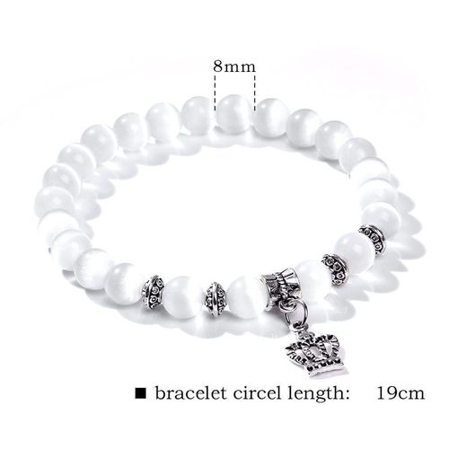 Bracelet En Pierre Naturelle ¿Il De Chat Pour Femmes, Perles, Breloques, Chakra, Opale, Yoga, Bijoux Faits À La Main, Cadeaux