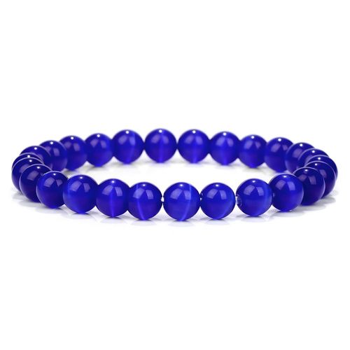 Bracelet En Pierre Naturelle ¿Il De Chat Pour Femmes, Perles, Breloques, Chakra, Opale, Yoga, Bijoux Faits À La Main, Cadeaux
