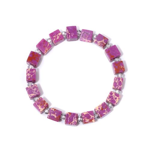 Bracelets De Perles Cubiques Pour Homme Et Femme, Opale, Agates, Pierre, Lapis Lazuli, Fait À La Main, Bijoux Commandés