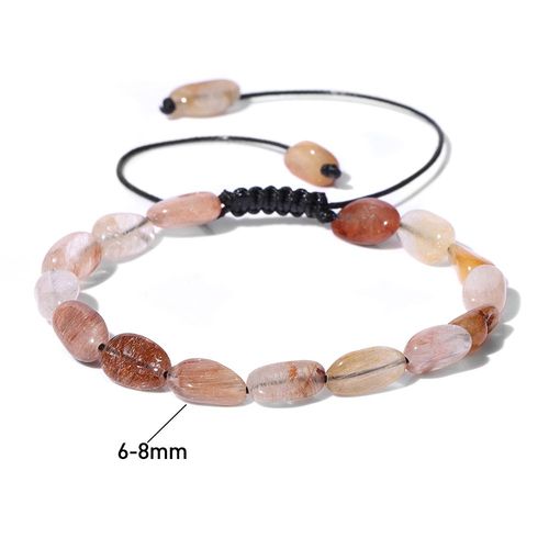 Bracelets En Pierre De Forme Aléatoire, Agates Naturelles, Perles D'oeil De Tigre, Bracelets Pour Femmes Et Hommes, Bracelets Élastiques Faits À La Main, Cadeaux De Guérison