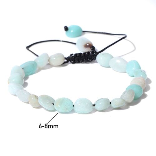 Bracelets En Pierre De Forme Aléatoire, Agates Naturelles, Perles D'oeil De Tigre, Bracelets Pour Femmes Et Hommes, Bracelets Élastiques Faits À La Main, Cadeaux De Guérison