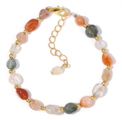 Bracelets En Pierre De Forme Aléatoire, Agates Naturelles, Perles D'oeil De Tigre, Bracelets Pour Femmes Et Hommes, Bracelets Élastiques Faits À La Main, Cadeaux De Guérison