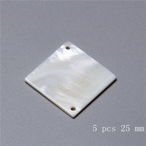 Pendentif Nacre En Forme De C¿Ur 12-20mm, Coquille Blanche Naturelle, Perles Lisses Pour La Fabrication De Bijoux Pour Femmes, Collier Cadeau