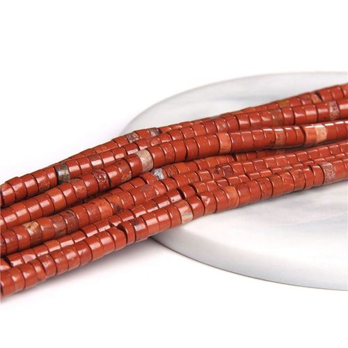 Perles De Rondelle En Pierre Naturelle 4x2mm, Perle D'oeil De Tigre Polie Boulier Rhodochrosite, Perle De Brin Lâche, Bracelet De Bijoux Diy