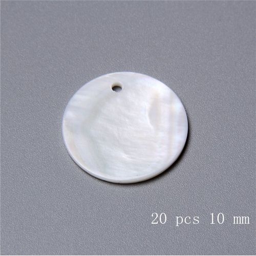 Pendentif Nacre En Forme De C¿Ur 12-20mm, Coquille Blanche Naturelle, Perles Lisses Pour La Fabrication De Bijoux Pour Femmes, Collier Cadeau