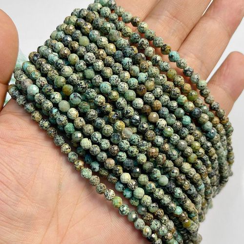 Perles Rondes En Pierre D'aventurine, Malachite, Préhnite Verte Naturelle, 4mm, Pour Collier À Faire Soi-Même, 15 Pouces