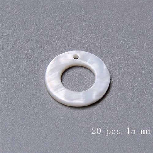 Pendentif Nacre En Forme De C¿Ur 12-20mm, Coquille Blanche Naturelle, Perles Lisses Pour La Fabrication De Bijoux Pour Femmes, Collier Cadeau