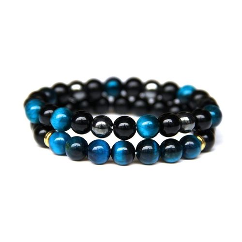 Bracelets En Pierre Oeil De Tigre Naturel Pour Couples, Bijoux Porte-Bonheur, Multicolores, Cadeaux Pour Femmes, Offre Spéciale