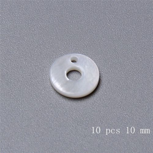 Pendentif Nacre En Forme De C¿Ur 12-20mm, Coquille Blanche Naturelle, Perles Lisses Pour La Fabrication De Bijoux Pour Femmes, Collier Cadeau