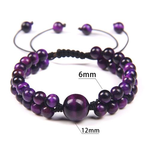 Bracelet Tourmaline Pastèque Rouge Pour Femmes, Cadeau De Nouvel An, Reiki, Amour, Boucle De C¿Ur, Chaîne Couleur Or Pour Filles