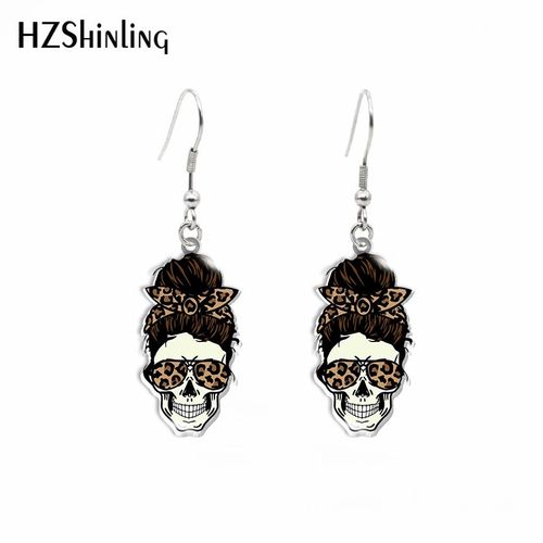 Boucles D'oreilles En Acrylique À Motif De Dessin Animé, Bijoux En Résine Époxy À La Mode
