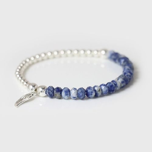 Bracelet À Breloques En Labradorite Pour Hommes Et Femmes, Bijoux À La Mode En Pierre Naturelle, Perles À Facettes