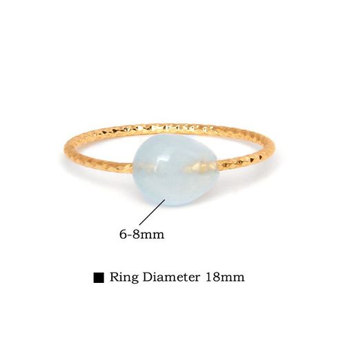 Bague En Pierre Naturelle Irrégulière Pour Hommes Et Femmes, Cristal De Guérison, Quartz, ¿Il De Tigre, Documents En Or, Matiques Fines, Bijoux De Fête À La Mode