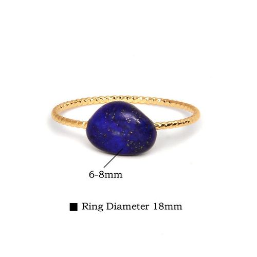 Bague En Pierre Naturelle Irrégulière Pour Hommes Et Femmes, Cristal De Guérison, Quartz, ¿Il De Tigre, Documents En Or, Matiques Fines, Bijoux De Fête À La Mode