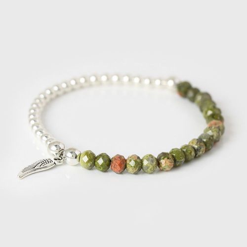 Bracelet À Breloques En Labradorite Pour Hommes Et Femmes, Bijoux À La Mode En Pierre Naturelle, Perles À Facettes