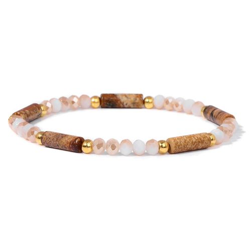 Bracelets Multicolores Pour Femmes, Perles De Guérison Naturelle Impériale Malachites, Bracelet Énergie Cristal Élastique, Bijoux Cadeau