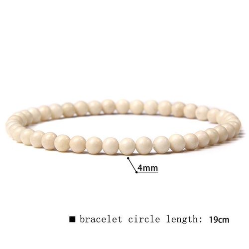 41 Sortes De Bracelets En Perles De Fluorite Naturelles De 4mm Pour Femmes, Bracelet Élastique Fait À La Main Pour Hommes, Pierre De Sodalite De Grade A, Bijoux Polis