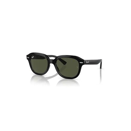Ray-Ban Erik Lunettes De Soleil Monture Noir Verres Vert 51-20