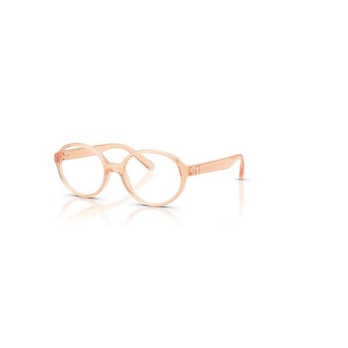 Ray-Ban Rb1905 Optics Kids Bio-Based Monture Orange Transparent Verres Incolore Polarisé 42-15