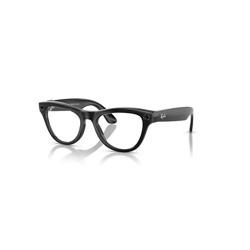 Lunettes Connectées Ray-Ban Meta Skyler - Monture Noire Verres Bleus