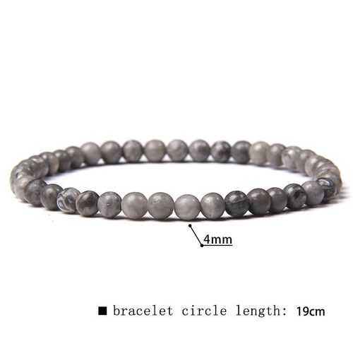 41 Sortes De Bracelets En Perles De Fluorite Naturelles De 4mm Pour Femmes, Bracelet Élastique Fait À La Main Pour Hommes, Pierre De Sodalite De Grade A, Bijoux Polis
