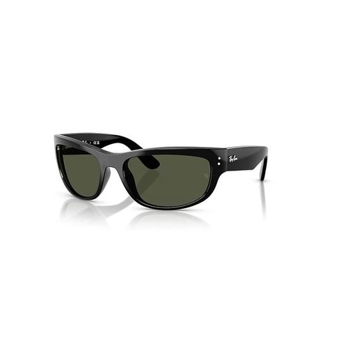 Ray-Ban Mega Balorama Lunettes De Soleil Monture Noir Verres Vert 60-19
