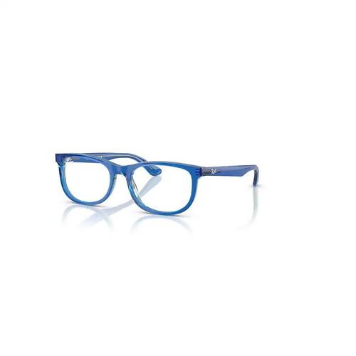 Ray-Ban Rb1642 Optics Kids Monture Bleu Transparent/Gris Verres Incolore Polarisé 48-16