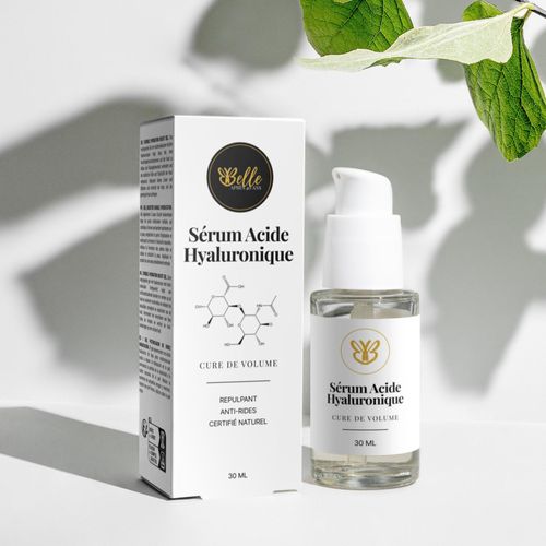 Cure De Volume - Sérum Concentré Acide Hyaluronique - Repulpant Et Hydratant - Comble Les Rides - Anti-Âge - Anti-Cernes ¿ Peau Ferme - Visage, Contour Des Yeux Et Cou - 30 Ml 