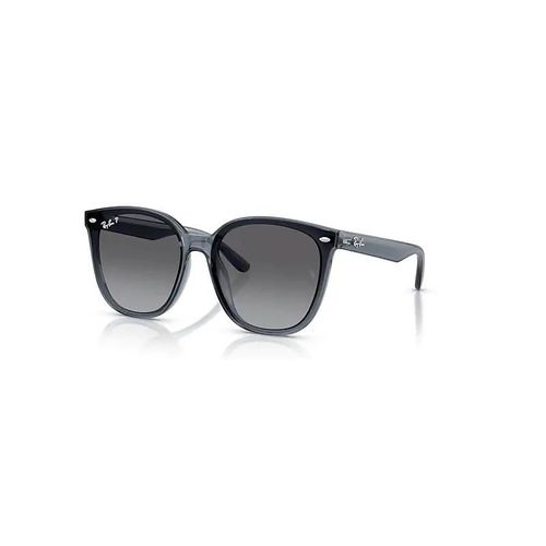 Ray-Ban Rb4423d Lunettes De Soleil Monture Bleu Transparent Foncé Verres Gris Polarisé 66-15