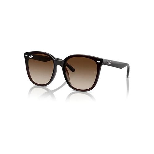 Ray-Ban Rb4423d Lunettes De Soleil Monture Transparent Marron Verres Brun 66-15
