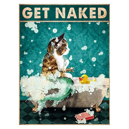 Kit Diy Tableau Diamant 5d Peinture En Brique, Dessin Animé Mignon, Chat, Animal, Art, Anime, Toile, Ensemble De Peinture, Ple - Décoration Murale Moderne, Cadeau Créatif Anti-Stress Pour Adultes