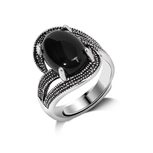 Bagues Réglables En Pierre Naturelle Pour Homme Et Femme, Vintage, Reiki, Guérison, Charme, Bijoux Tribaux, Ixbohème, 1 Pièce