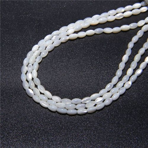 Perles De Coquillage De Mer Blanches Naturelles, Breloques D'eau Douce, Fabrication De Bijoux, Forme Irrégulière, Perle De Brin Pour Boucles D'oreilles