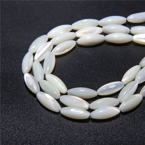Perles De Coquillage De Mer Blanches Naturelles, Breloques D'eau Douce, Fabrication De Bijoux, Forme Irrégulière, Perle De Brin Pour Boucles D'oreilles