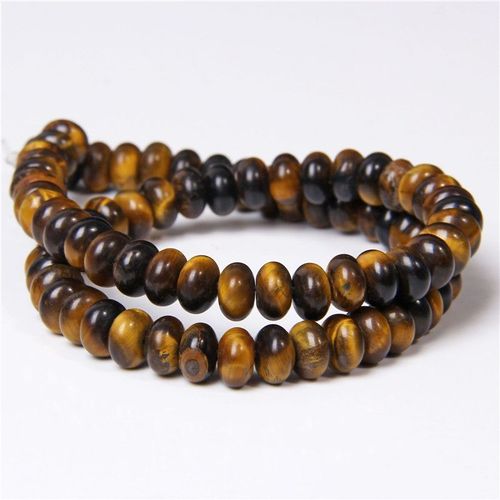 Perles D'agate Indienne Naturelle De 15.5 Pouces, 4x6mm, 5x8mm, Rondelles De Fil Boulier Polies Pour La Fabrication De Bijoux, Bracelet Pour Hommes, Vente En Gros