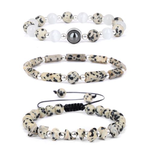 Bracelet En Cristal Naturel Tressé Pour Hommes Et Femmes, Pierre Neutre D'eau Rouge, Breloques Étoile De Soleil, Bracelets De Guérison, Bijoux, 3 Pièces