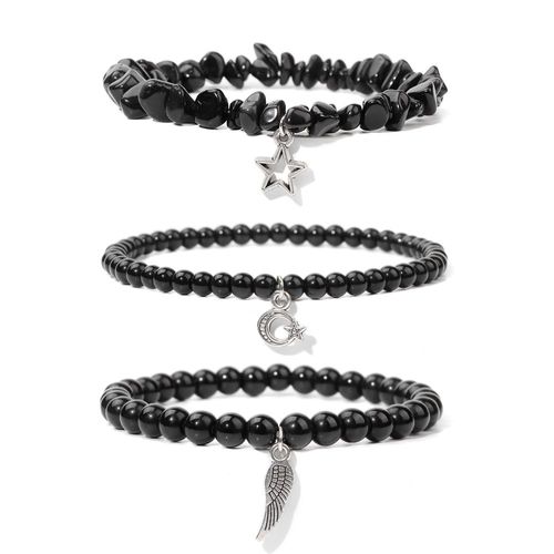 Bracelet En Cristal Naturel Tressé Pour Hommes Et Femmes, Pierre Neutre D'eau Rouge, Breloques Étoile De Soleil, Bracelets De Guérison, Bijoux, 3 Pièces