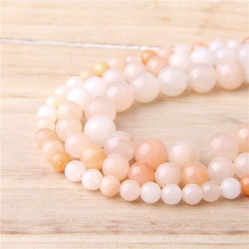 45 Sortes De Perles En Pierre Naturelle Rose, Pierre De Lave Aventurine Zèbre 6 Mm 8 Mm 10 Mm 12mm, Perles Polies Pour La Fabrication De Bijoux, Bracelet À Bricoler Soi-Même