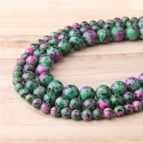 45 Sortes De Perles En Pierre Naturelle Rose, Pierre De Lave Aventurine Zèbre 6 Mm 8 Mm 10 Mm 12mm, Perles Polies Pour La Fabrication De Bijoux, Bracelet À Bricoler Soi-Même
