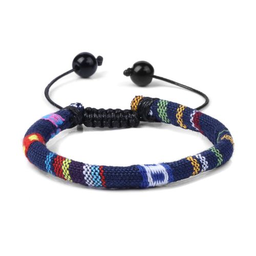 Bracelets En Tissu Tressé Multicolore Pour Hommes Et Femmes, Cordon Ajustable, Style Bohème, Minimaliste, Ethnique, Pour Amoureux, Bijoux À Faire Soi-Même