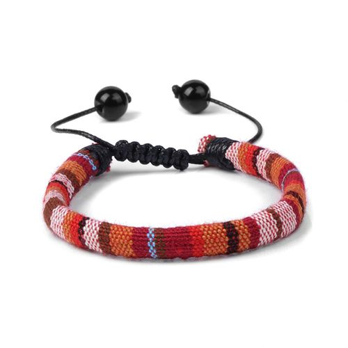 Bracelets En Tissu Tressé Multicolore Pour Hommes Et Femmes, Cordon Ajustable, Style Bohème, Minimaliste, Ethnique, Pour Amoureux, Bijoux À Faire Soi-Même
