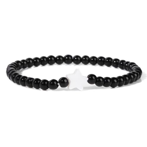 Bracelets En Pierre Naturelle Pour Femmes, Breloques En Forme D'étoile, Coquille Blanche, Pour Couple, Agates, Bijoux Féminins, Cadeau De Fête, À La Mode