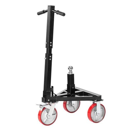 Chariot De Remorque-Vevor-Charge 1587 Kg-Hauteur Réglable-Pour Déplacer Une Remorque De Camping-Car