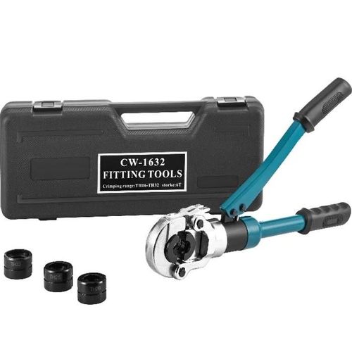 Pince à Sertir Hydraulique - VEVOR - TH 16-32mm - Outil de Sertissage Rotation de 360°