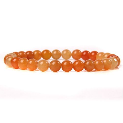 Bracelets En Pierre D'agate Naturelle Pour Hommes Et Femmes, Bijoux Unisexes, À Rayures Bleues, Bouddhisme, Faits À La Main, 6 Mm