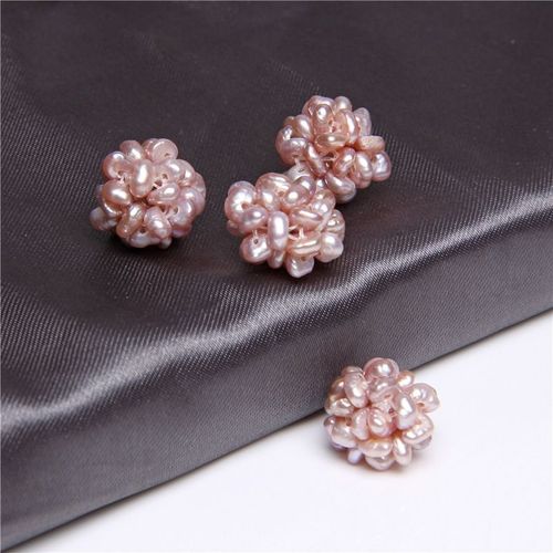 Perle D'eau Douce Naturelle Pour Femme, Boule De Fleurs, Culture Baroque, Perles Blanches Pour Bricolage, Collier, Bracelet, Mariage Exécutif, 12-13mm, 2-5pc