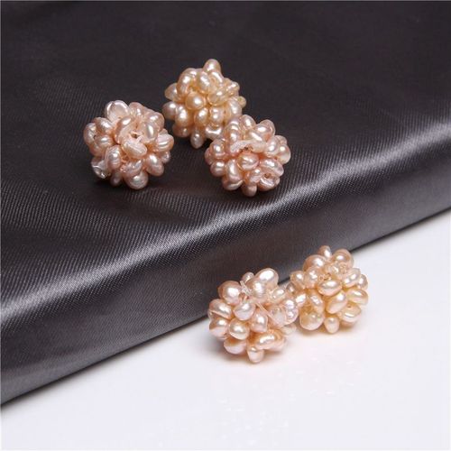 Perle D'eau Douce Naturelle Pour Femme, Boule De Fleurs, Culture Baroque, Perles Blanches Pour Bricolage, Collier, Bracelet, Mariage Exécutif, 12-13mm, 2-5pc