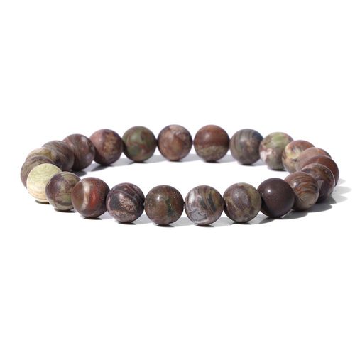 Bracelets De Perles En Pierre Naturelle Pour Hommes Et Femmes, Agates Colorées, Quartz Rose, Bijoux De Guérison Faits À La Main, Cadeaux De Mode